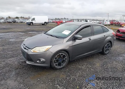 2014 Ford Focus Se from USA, damaged, VIN 1FADP3F25EL123912